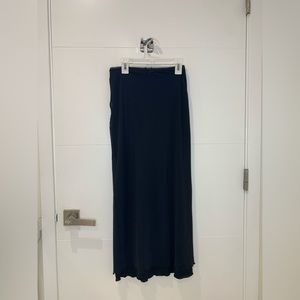 Urban Outfitters Black Soft Mesh Long Skirt in Size S